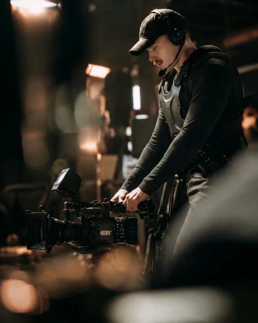 Jacob behind the camera